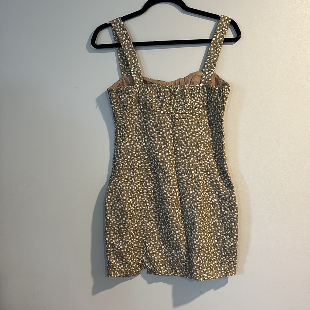 Princess Polly FREYA MINI DRESS SAND - Picture 4 of 5